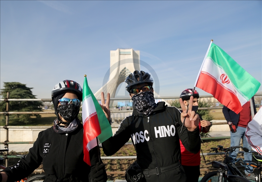 راهپیمایی نمادین سالروز انقلاب ایران در تهران