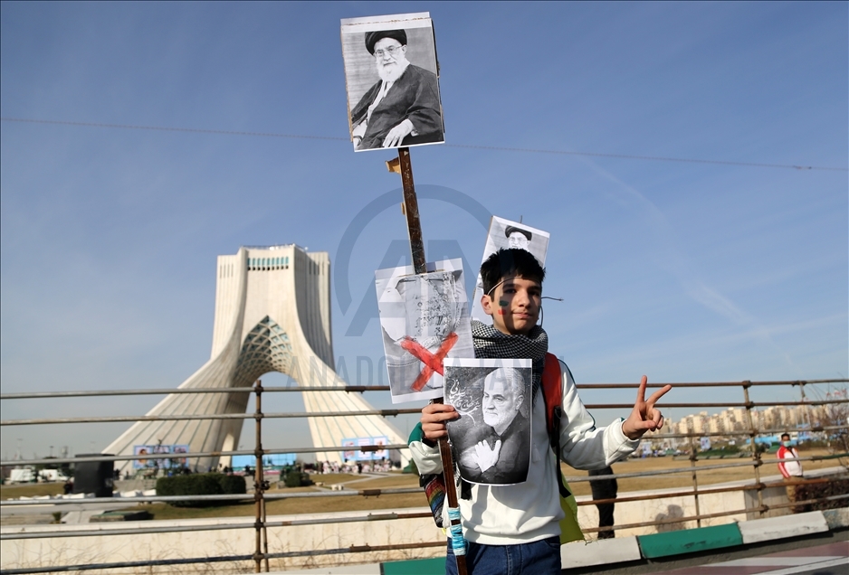 راهپیمایی نمادین سالروز انقلاب ایران در تهران