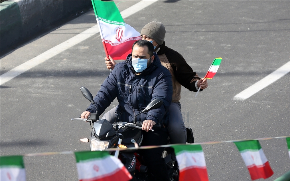 راهپیمایی نمادین سالروز انقلاب ایران در تهران