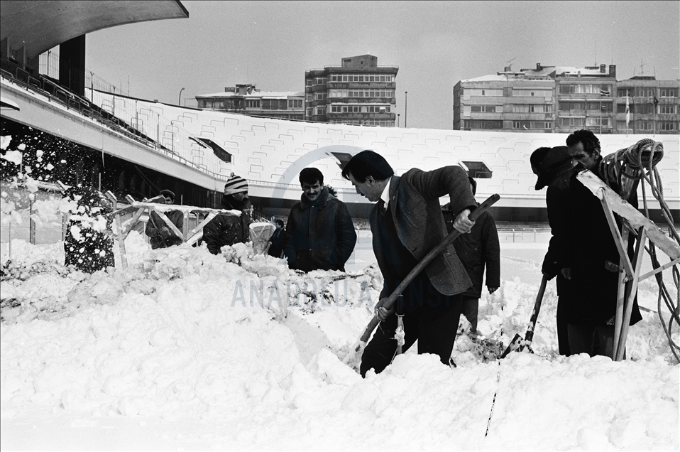 İstanbul'da 1987 yılında etkili olan kar yağışı