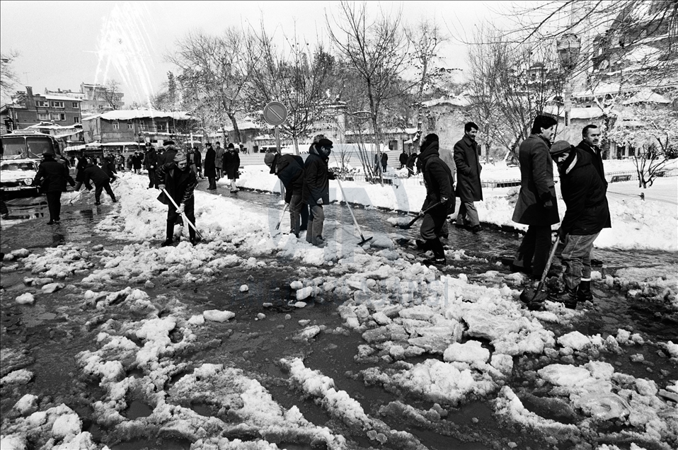 İstanbul'da 1987 yılında etkili olan kar yağışı