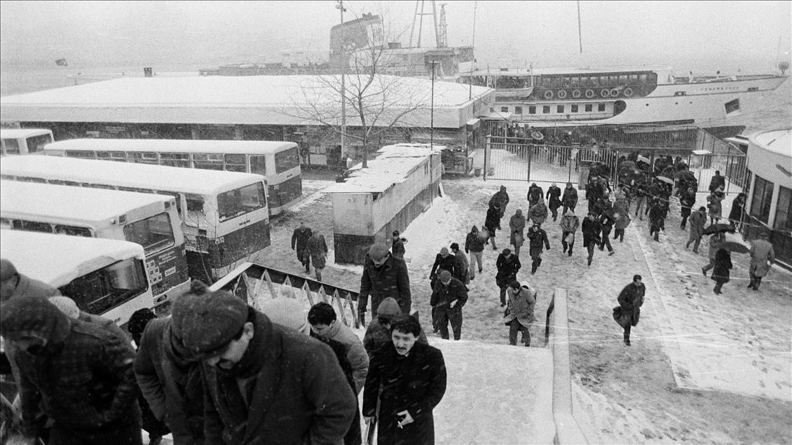 İstanbul'da 1987 yılında etkili olan kar yağışı