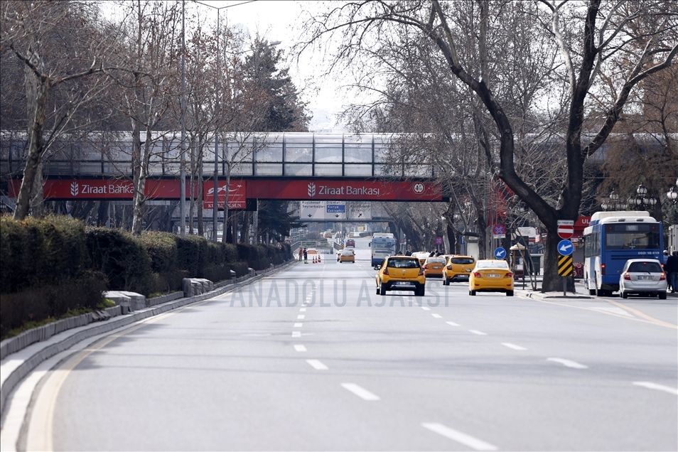 Turska: Puste ulice Ankare zbog policijskog sata