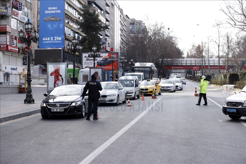 Turska: Puste ulice Ankare zbog policijskog sata