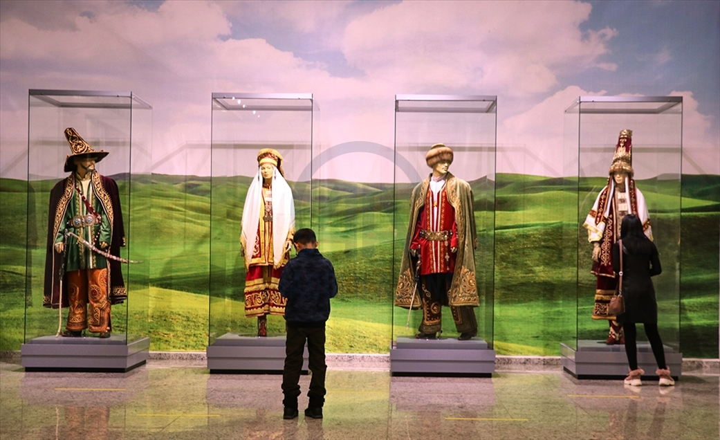 Nursultan, Kazahstan - 14. februar 2021: Nacionalni muzej Kazahs