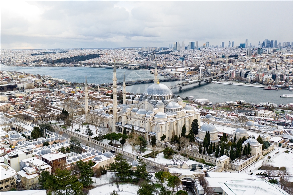 İstanbul'da kar yağışı
