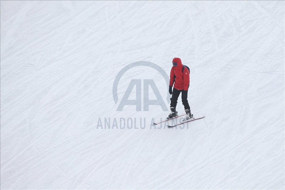 Ski tourism in Turkey's Erzurum