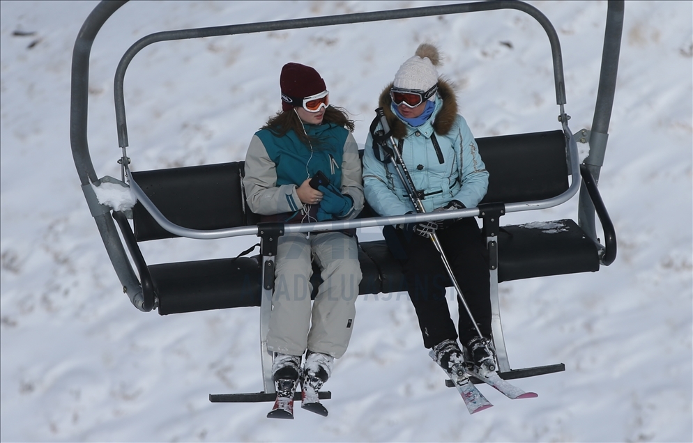 Ski tourism in Turkey's Erzurum