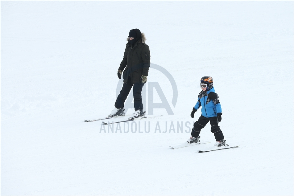 Ski tourism in Turkey's Erzurum