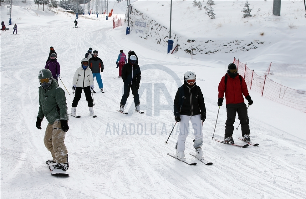 Ski tourism in Turkey's Erzurum