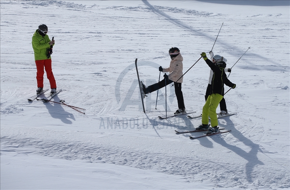 Ski tourism in Turkey's Erzurum