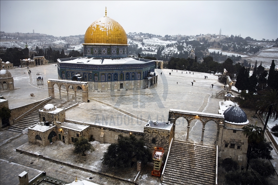 Nakon dvije godine snijeg prekrio Jerusalem