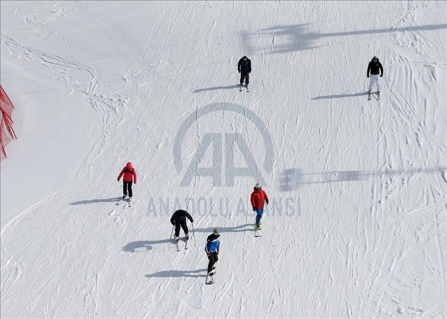 Ski tourism in Turkey's Erzurum