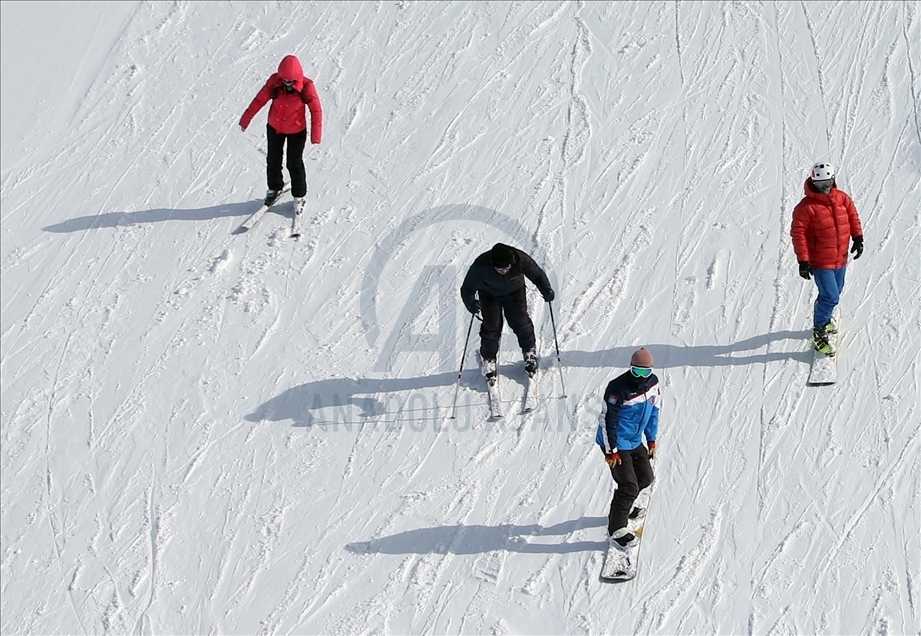 Ski tourism in Turkey's Erzurum