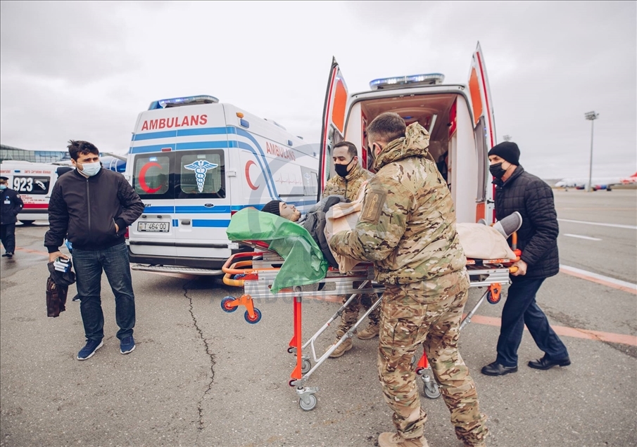 На лечение в Турцию направлены 10 ветеранов войны в Карабахе