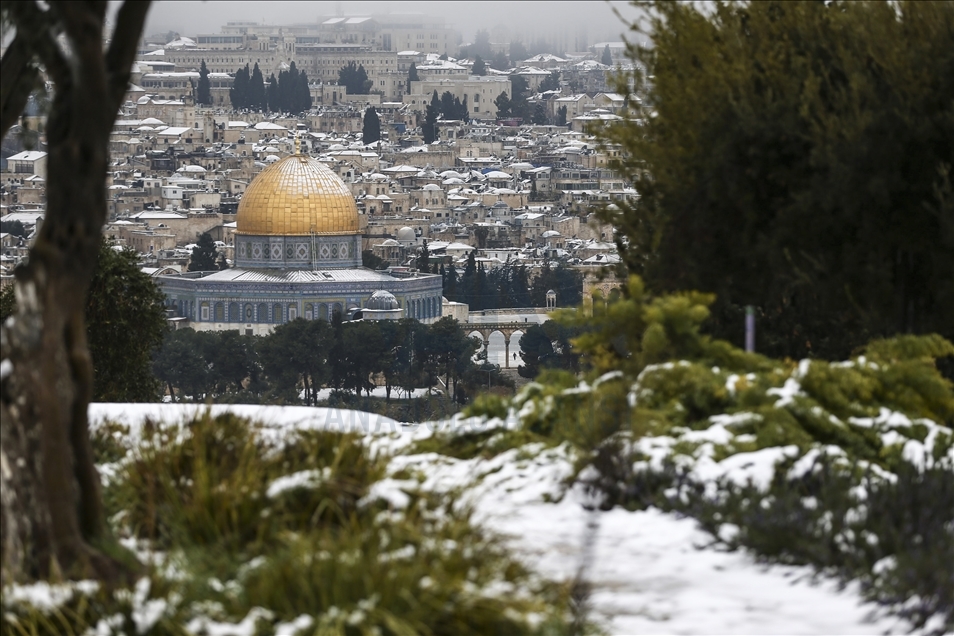 Nakon dvije godine snijeg prekrio Jerusalem