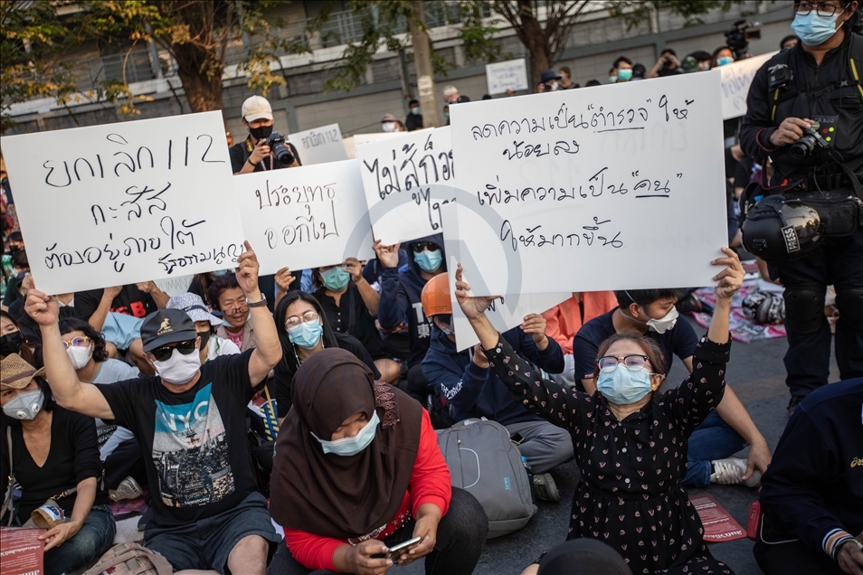 Pro-democracy Protest in Bangkok
