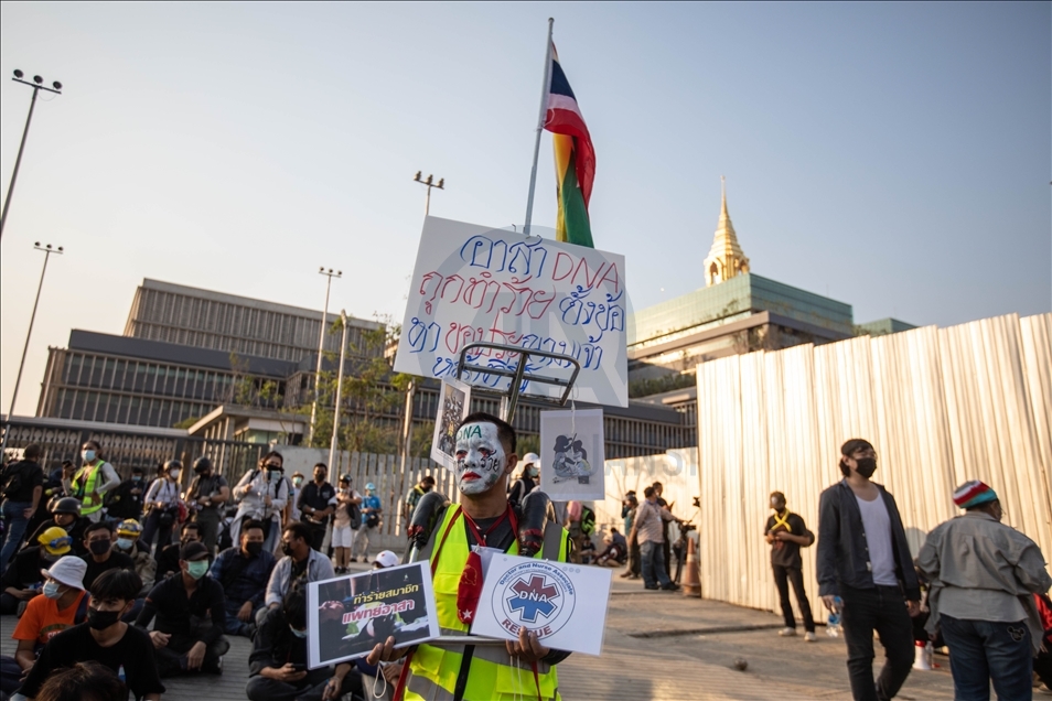Pro-democracy Protest in Bangkok