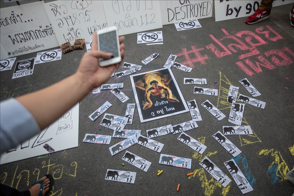 Pro-democracy Protest in Bangkok