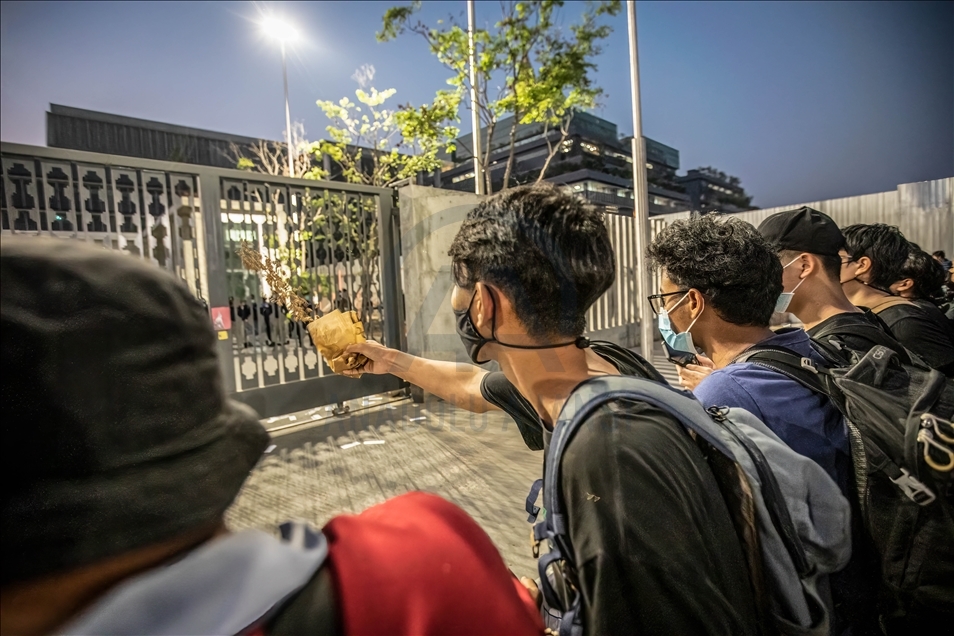 Pro-democracy Protest in Bangkok