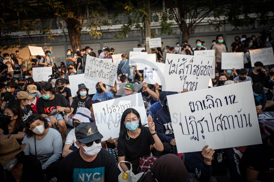 Pro-democracy Protest in Bangkok