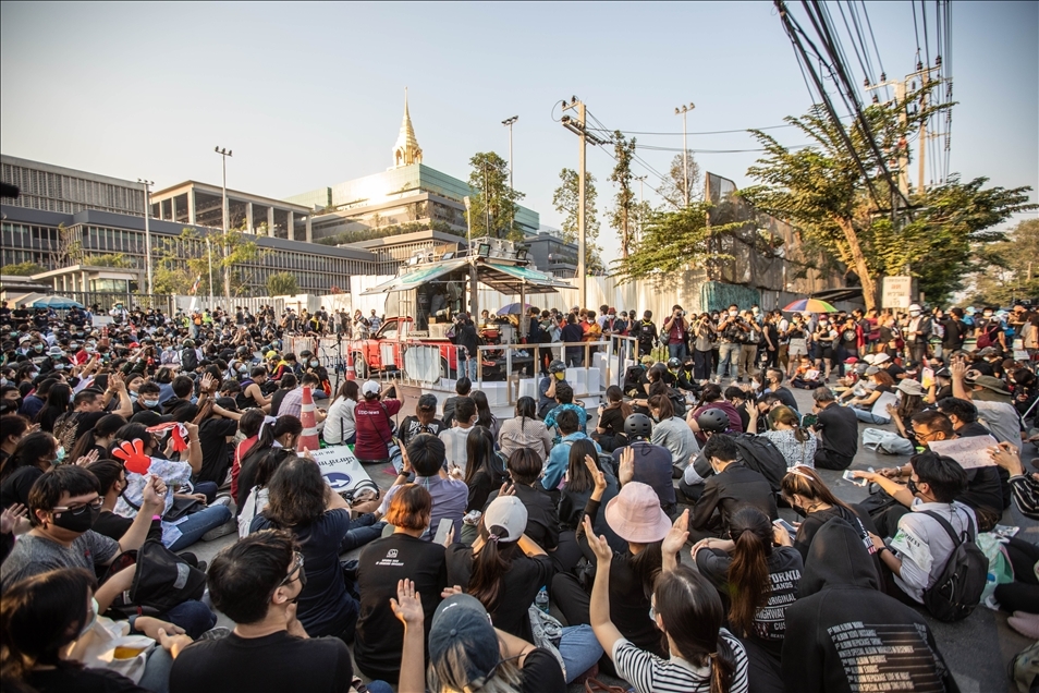 Pro-democracy Protest in Bangkok