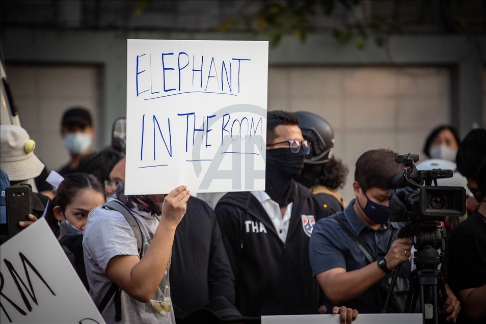 Pro-democracy Protest in Bangkok