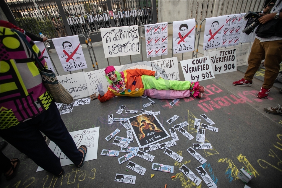 Pro-democracy Protest in Bangkok