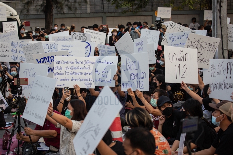 Pro-democracy Protest in Bangkok