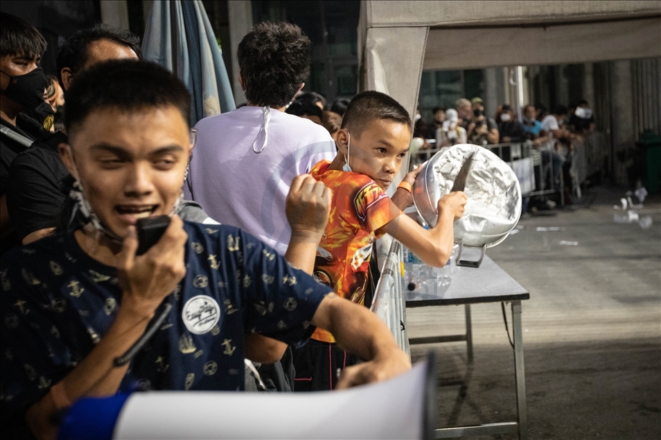 Pro-democracy Protest in Bangkok