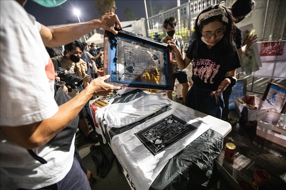 Pro-democracy Protest in Bangkok