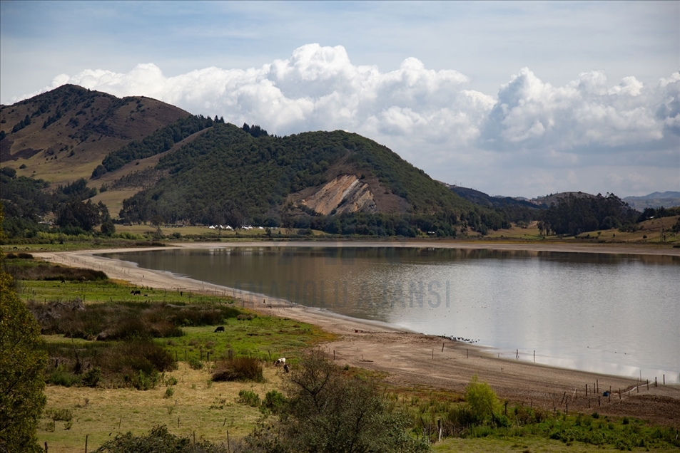La laguna en Colombia que está a punto de desaparecer por el calentamiento global