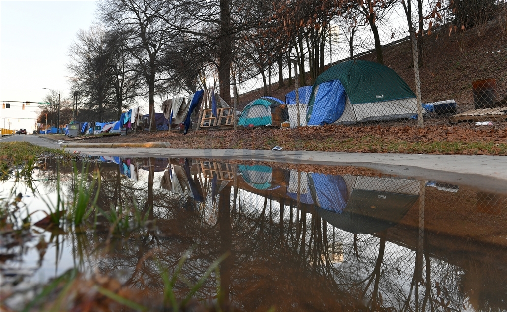 Kuzey Carolina'daki "çadır kent" kapatıldı