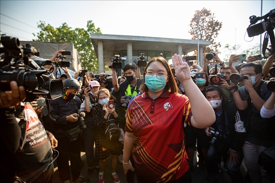 Pro-democracy Protest in Bangkok
