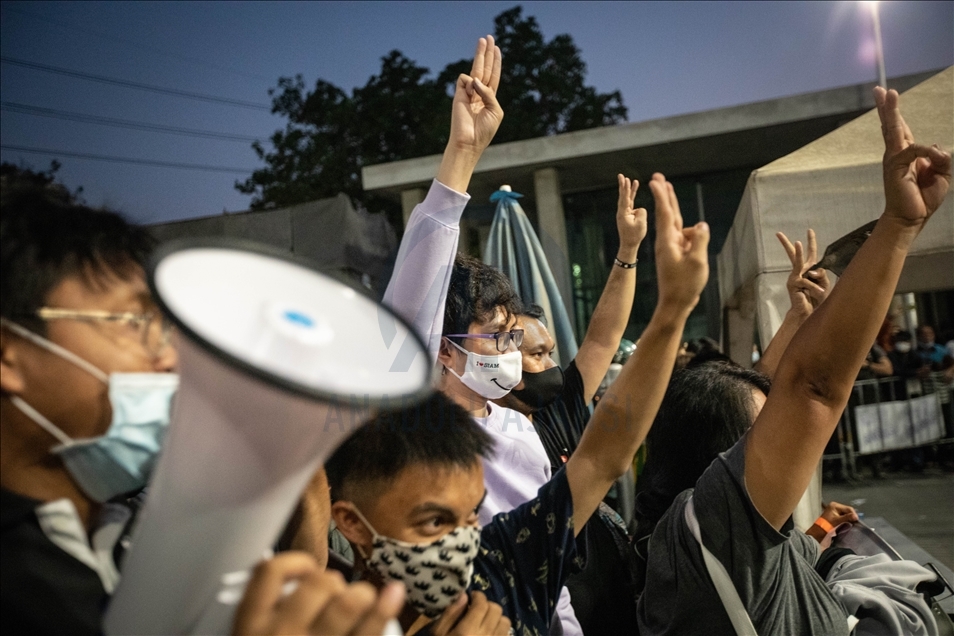 Pro-democracy Protest in Bangkok