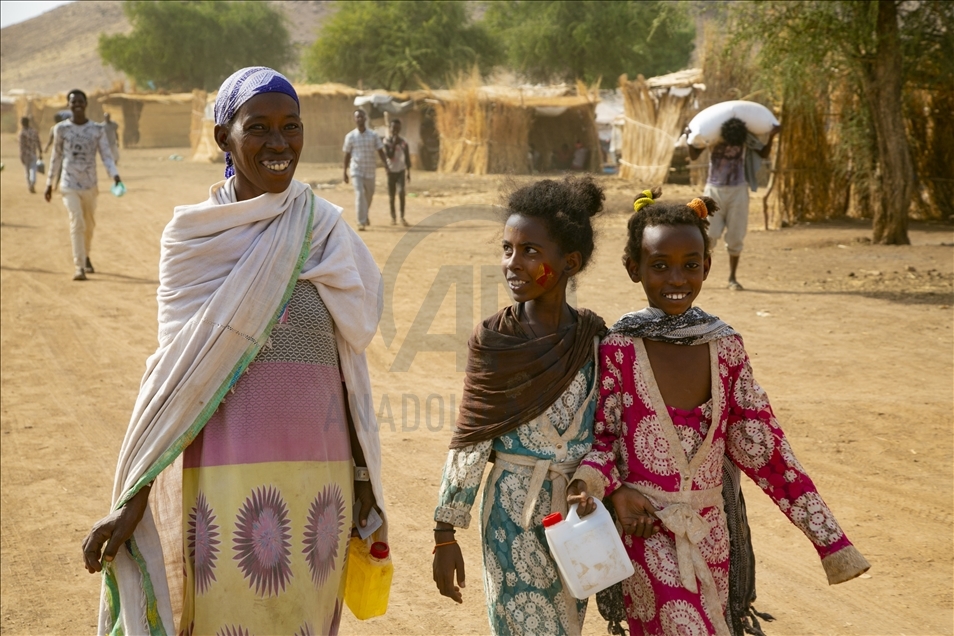 Etiyopya'daki çatışmalar nedeniyle Sudan'a sığınanların zorlu yaşam mücadelesi