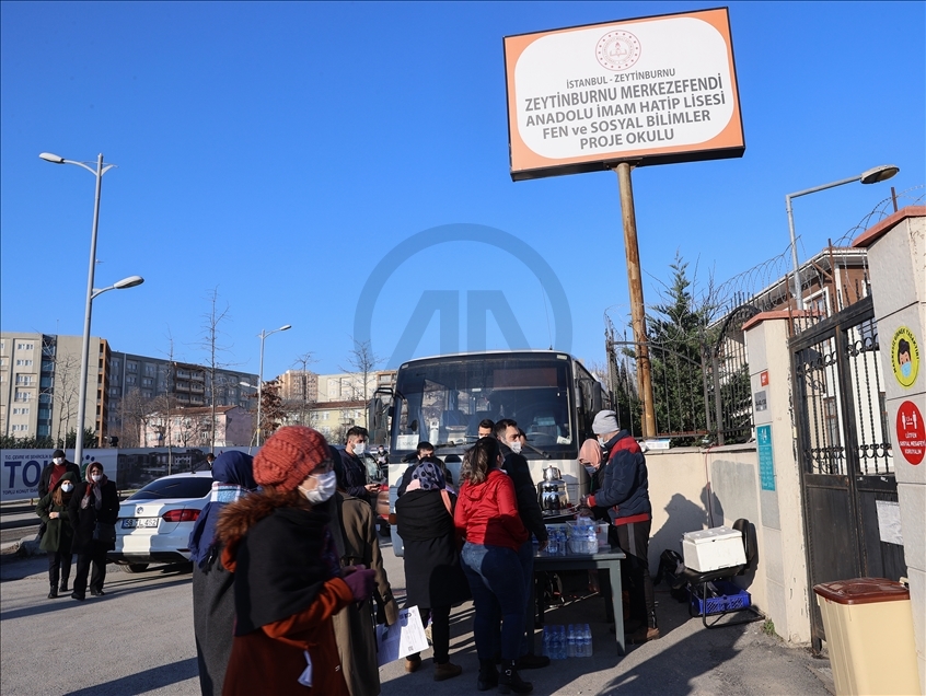 İstanbul'da bazı okullarda ALES yoğunluğu yaşandı
