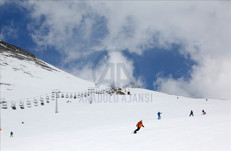 Ski resorts in Tehran amid Covid-19