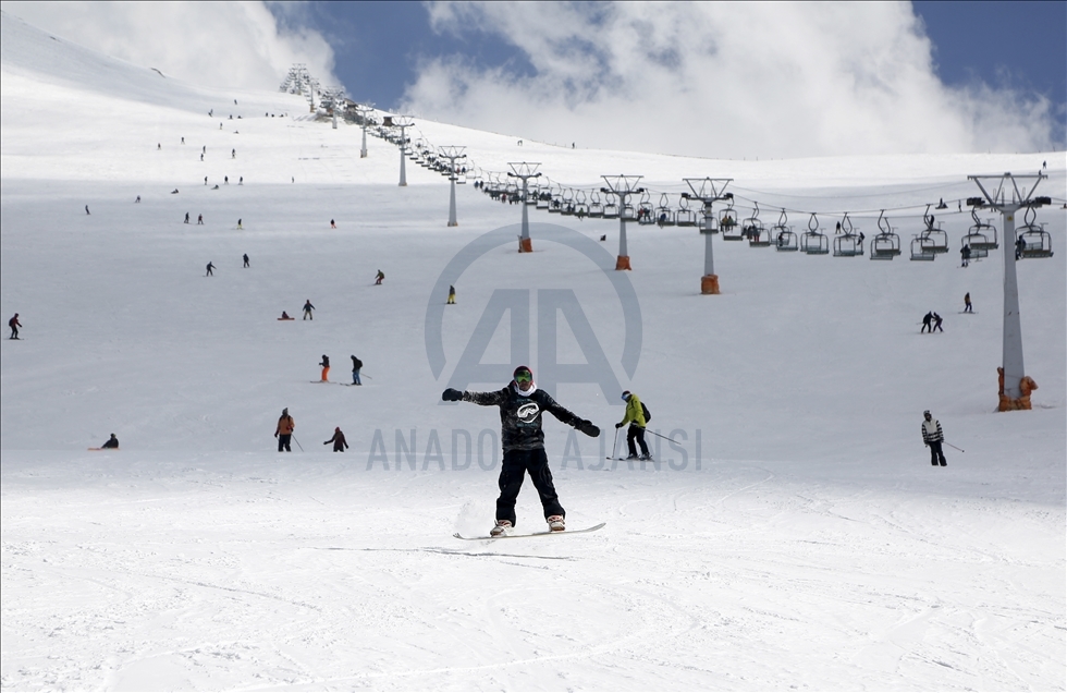 Ski resorts in Tehran amid Covid-19