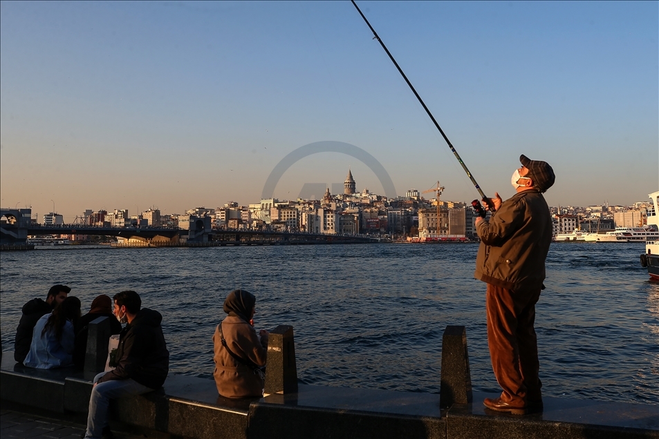 İstanbul'da gün batımı