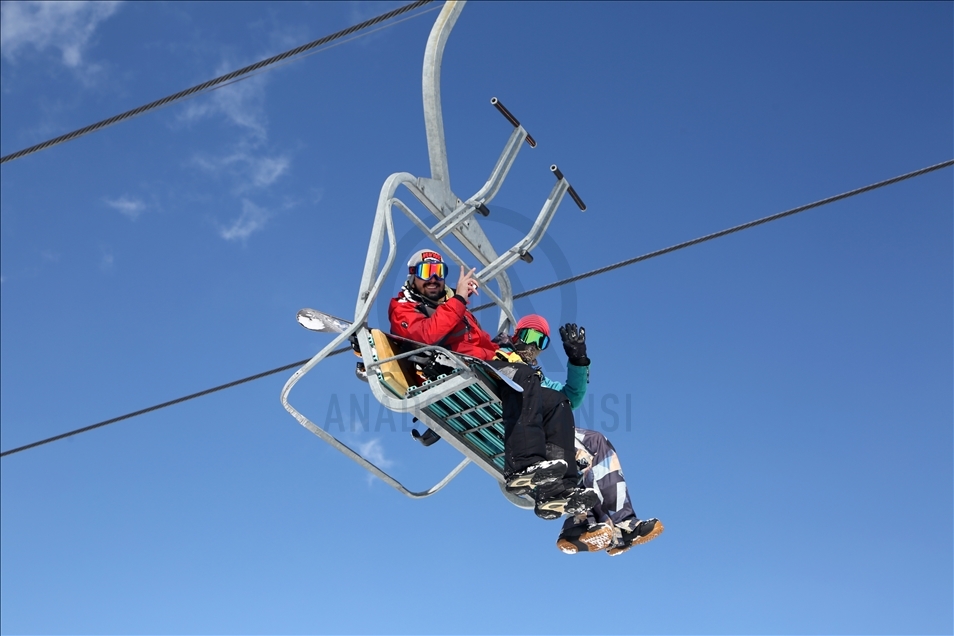 Ski resorts in Tehran amid Covid-19
