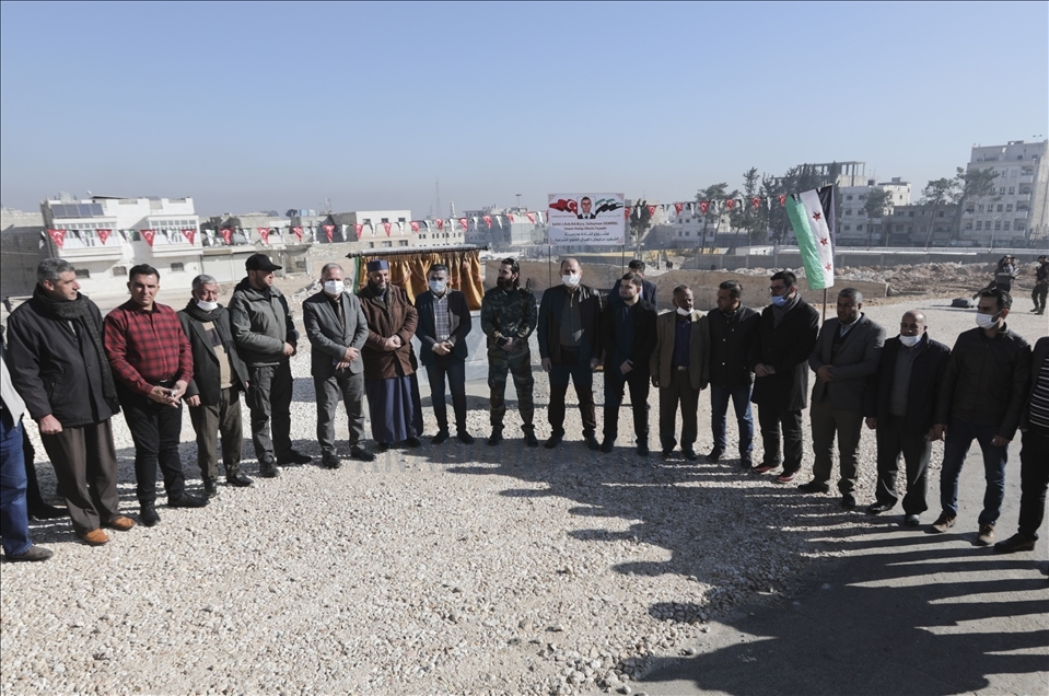Suriyeliler, Şehit Jandarma Astsubay Kıdemli Başçavuş Süleyman Demire'in adını Bab'da yaşatacak