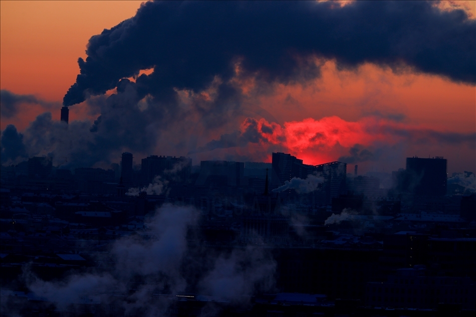 Sunrise in Moscow