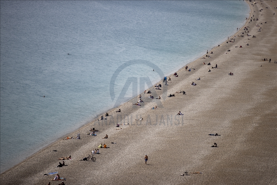 Antalya'da güneşli hava