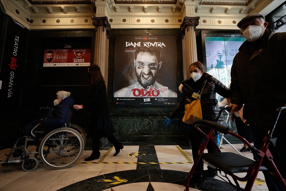Teatro en Madrid para personas mayores vacunadas
