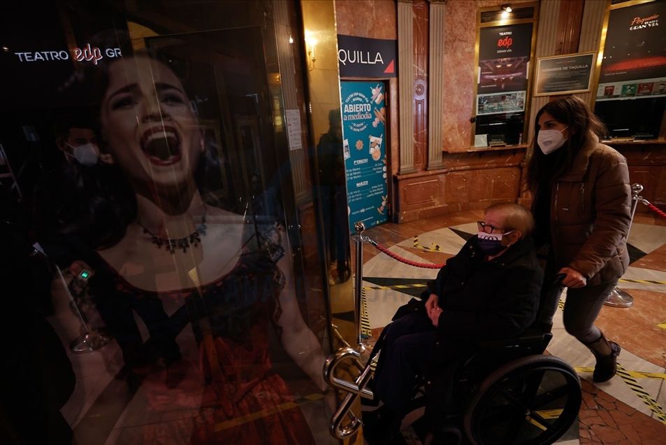 Teatro en Madrid para personas mayores vacunadas
