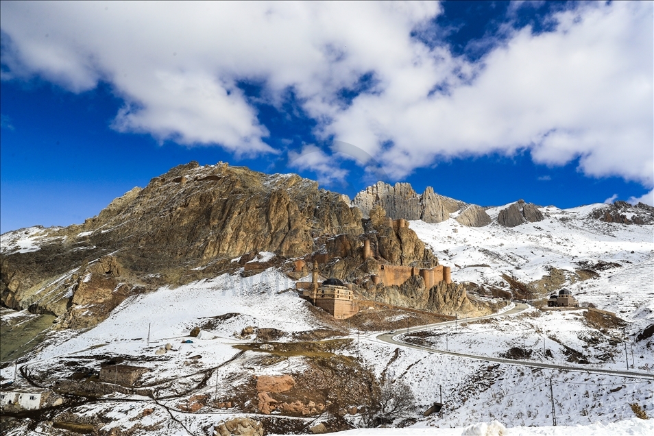 Snow blankets Turkey’s eastern Agri province