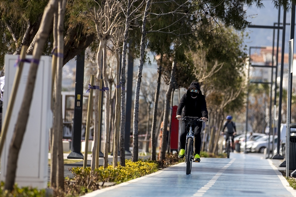 Antalya'da güneşli hava