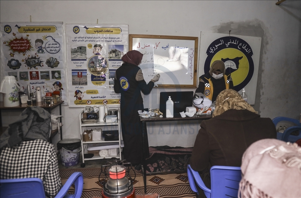 İdlib'de "Her Evde Bir Sağlıkçı" projesi başladı