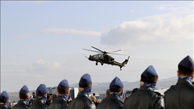 The delivery of the first T129 ATAK helicopter of the General Directorate of Security